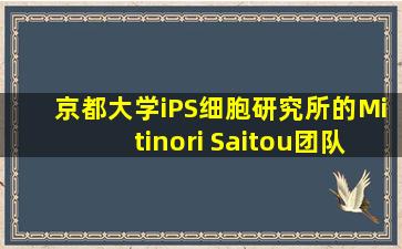 京都大学iPS细胞研究所的Mitinori Saitou团队